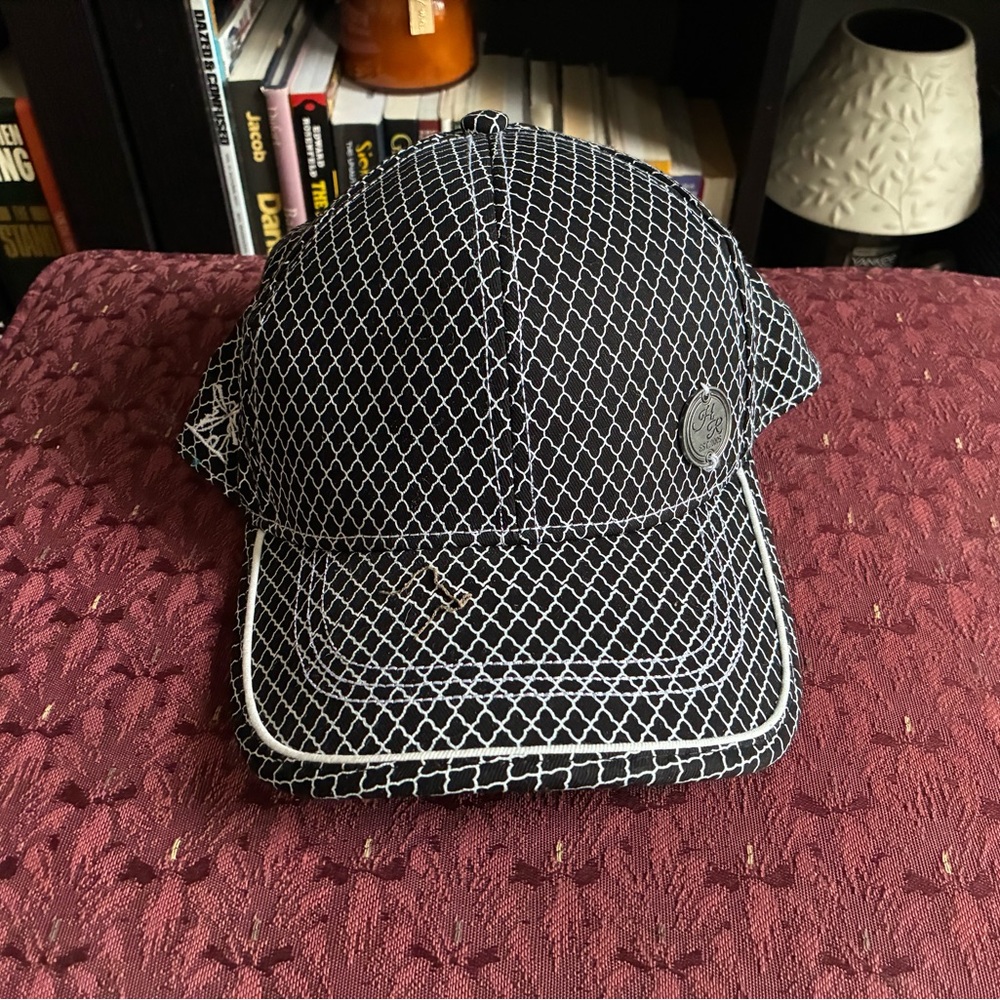 Black and White Cap